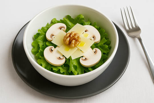 Insalata Funghi e Parmigiano