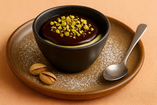 Panna Cotta al Pistacchio